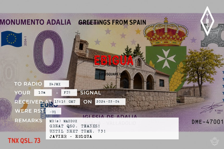 QSL card 107