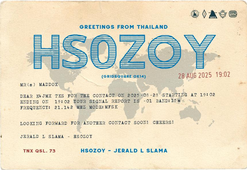 QSL card 106