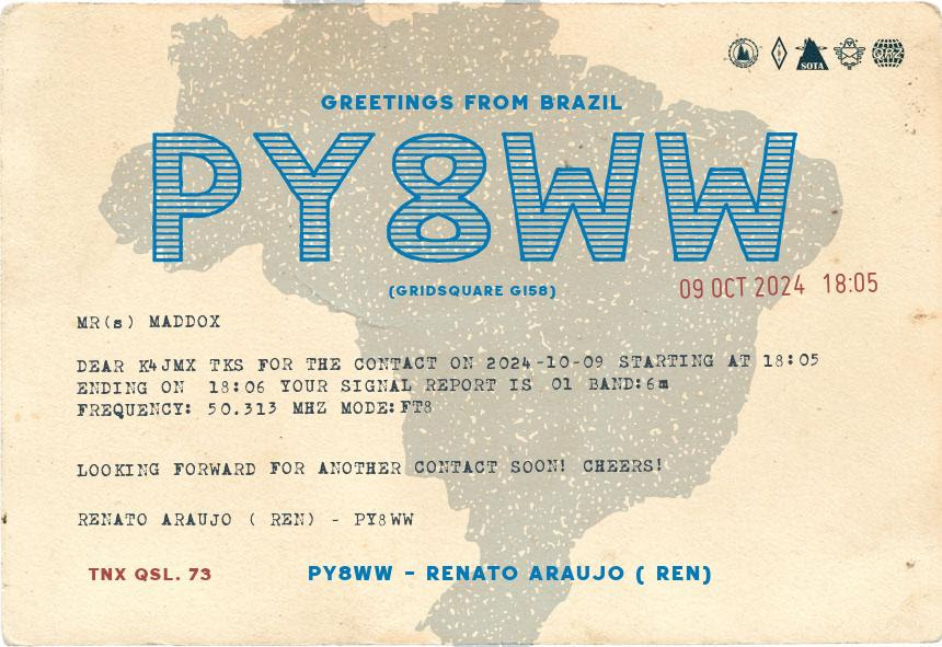 QSL card 101