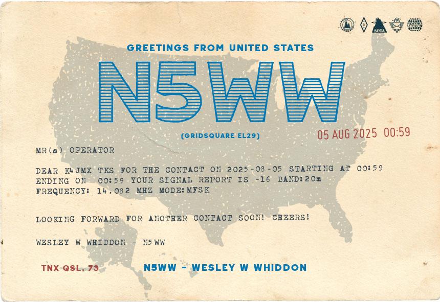 QSL card 64