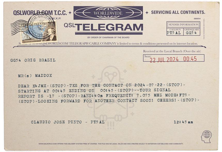 QSL card 90